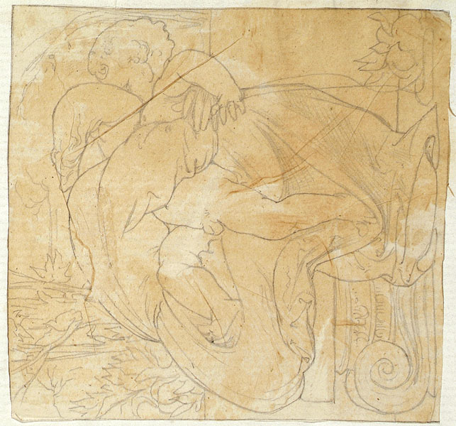 Study for 'Dalziel's Bible Gallery': 'Death of the First Born', Composition