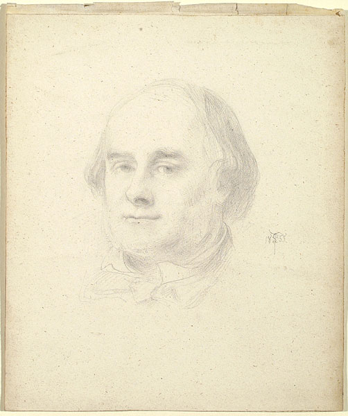 Study of a Male Head