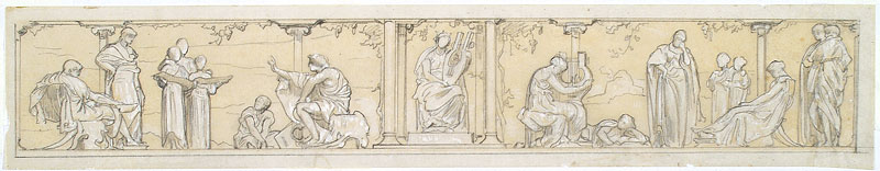 Study for 'Music': Composition