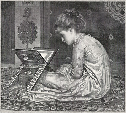 'Study; at a Reading Desk'
