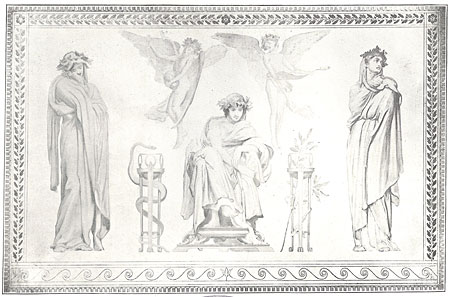 'The Marquand Ceiling': Centre Panel