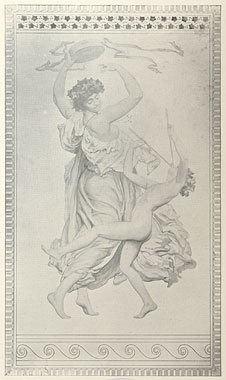 'The Marquand Ceiling': Right Panel (Terpsichore)