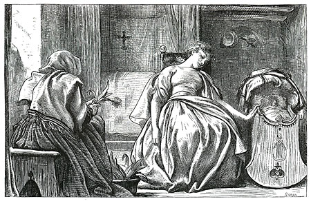 Illustration for 'Romola': 'Tessa at Home'