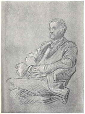 Study for 'Portrait of Algernon Bertram Freeman-Mitford (Lord Redesdale)': Lord Redesdale