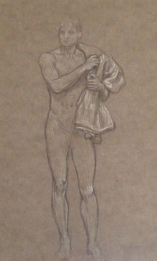 Study of a Male Figure