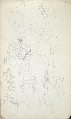 Studies of a Female Figures