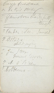 Sheet of Notes