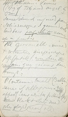 Sheet of Notes