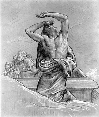 'Study for 'And the Sea Gave up the Dead which were in it': Background