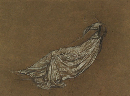 Study for 'Music': Seated Female Figure