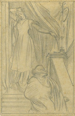 Study for an Illustration for 'Romola': 'Coming Home'