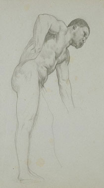 Study of a Male Figure