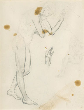 Studies 'The Reconciliation of the Montagues and Capulets...': Male Figure