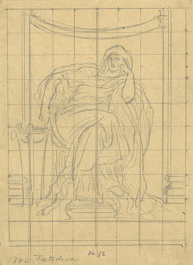 Study for 'Fatidica': Composition