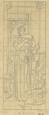 Study for 'The Bracelet': Composition