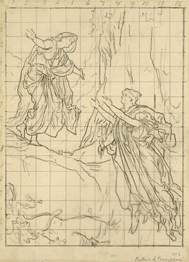 Study for 'The Return of Persephone': Composition