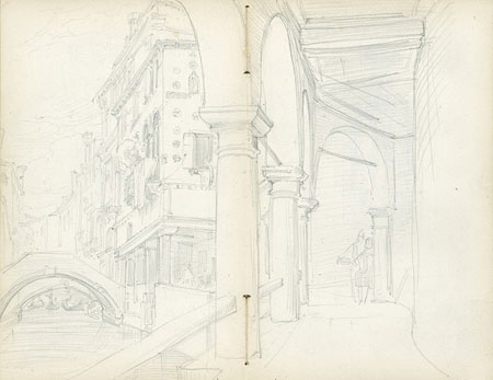 View of Buildings and Grand Canal, Venice