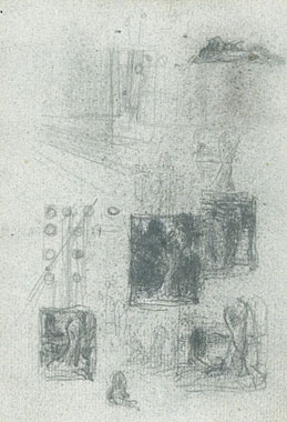 Studies for 'St. Jerome in the Wilderness': Compositions