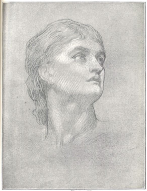 Study of a Female Head