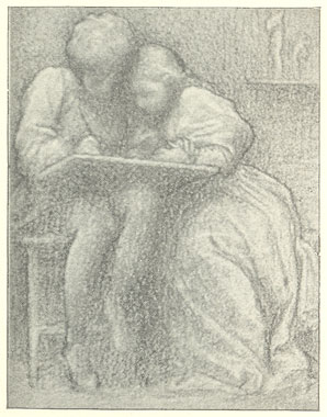 Study for 'The Painter's Honeymoon': Composition