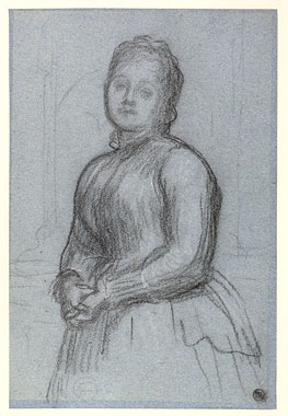 Study for 'Hannah, Countess of Rosebery': Composition
