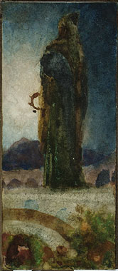 Study for 'The Star of Bethlehem': Composition