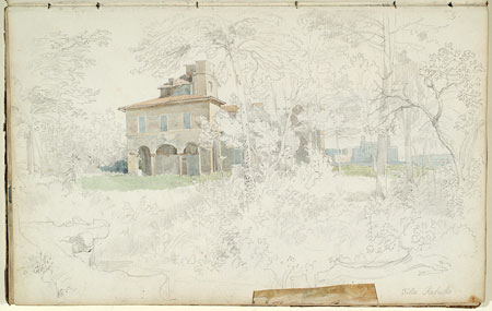 View of the Villa Rafaelli and Gardens