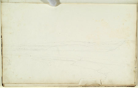 View of a Landscape with Hills