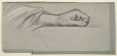Study for 'David': Hand