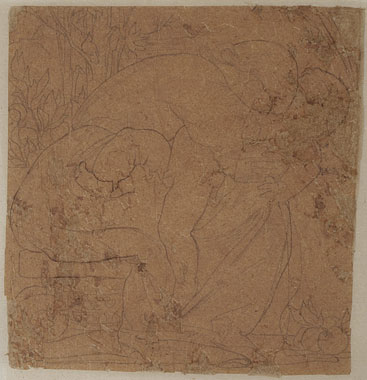 Study for 'Dalziel's Bible Gallery': 'Death of the First Born', Composition