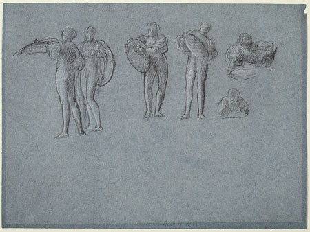 Study for 'The Arts of Industry as Applied to War': Male Figures
