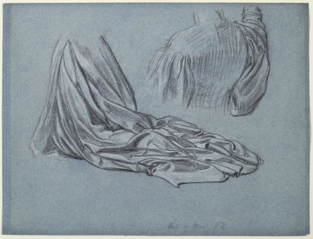 Study for 'The Arts of Industry as Applied to War': Male and Female Figures