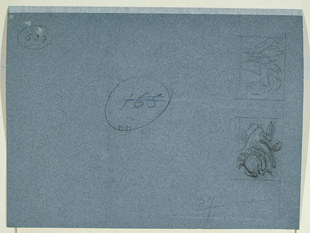 Study for 'The Arts of Industry as Applied to War': Drapery