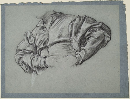 Study for 'The Arts of Industry as Applied to War': Male Figure