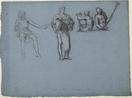 Study for 'The Arts of Industry as Applied to Peace': Male Figures