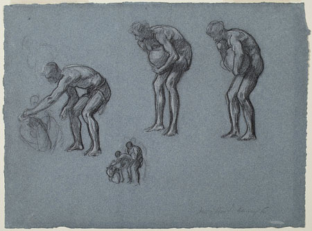 Study for 'The Arts of Industry as Applied to Peace': Male Figures
