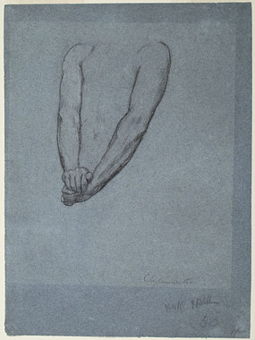 Study for 'Clytemnestra': Arms