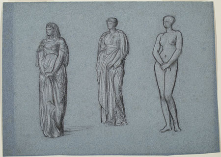 Studies for 'Clytemnestra': Female Figure