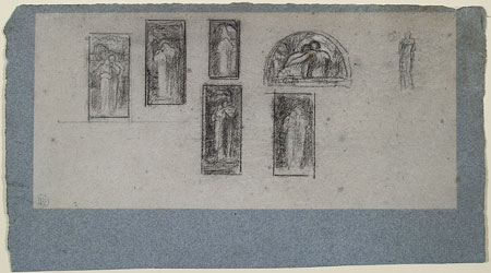 Study for 'Wedded': Composition
