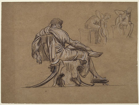 Study for 'Music': Male and Female Figures