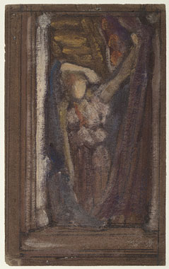 Study for 'The Last Watch of Hero': Composition