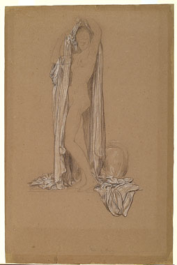 Study for 'The Bath of Psyche': Psyche