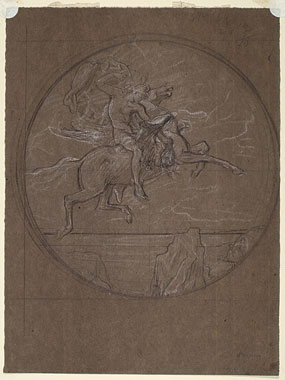 Study for 'Perseus on Pegasus': Composition