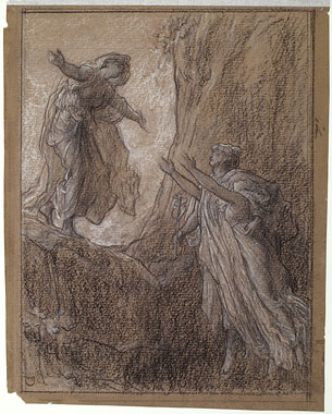 Study for 'Return of Persephone': Composition