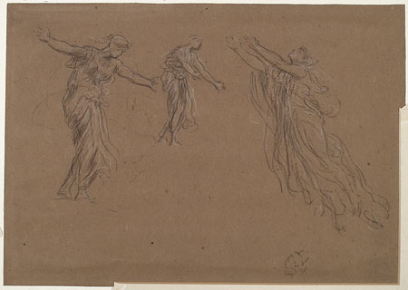 Study for 'Return of Persephone': Demeter, Persephone