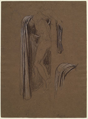 Study for 'Rizpah': Male Figure