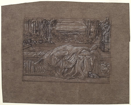 Study for 'Summer Slumber': Composition