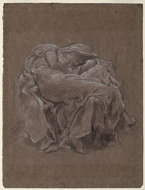Study for 'Flaming June': Female Figure
