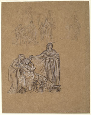 Studies for 'The Echoes of Hellas': Composition
