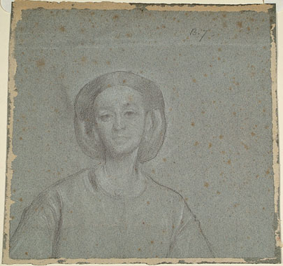 Study of a Seated Female Figure